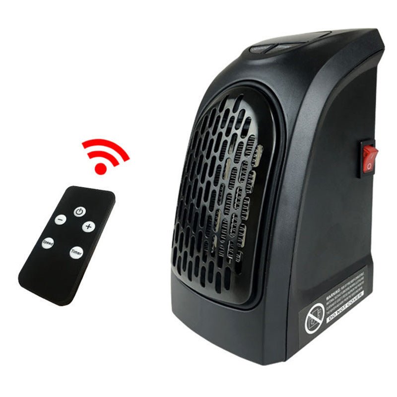 Mini Chauffage d'Appoint Électrique 500 W Mural – Effet Flamme & Télécommande - ThermoHeat