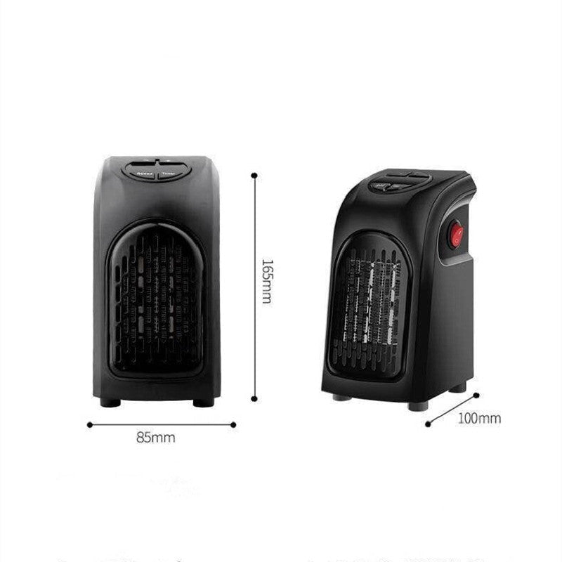 Mini Chauffage d'Appoint Électrique 500 W Mural – Effet Flamme & Télécommande - ThermoHeat